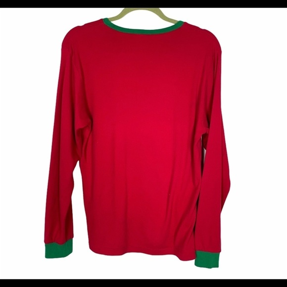 ARB Blanks Pajama Set Red Striped Green Size L - Picture 3 of 8